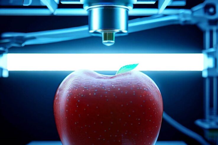 Apple 3d impression